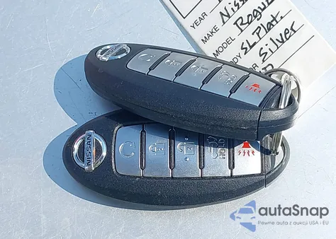 2017 Nissan Rogue Sl z USA, uszkodzony, nr VIN 5N1AT2MV0HC832876